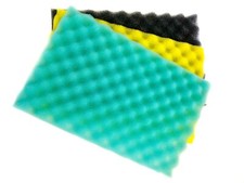 Aquarium Bio Sponge Foam Filter Media Pad for Fish Tank Sump Pond 17"x11"x1" Set