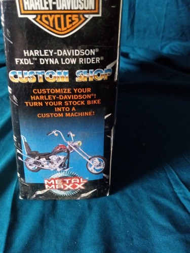 Vintage Harley Davidson Metal Maxx Diecast Custom Shop New 2000 - Picture 6 of 10