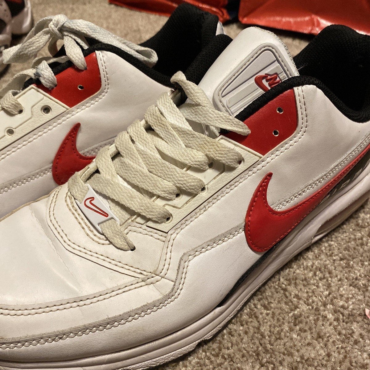 Nike Air Max LTD 3 White University Red Black BV1171-100  display picture 1