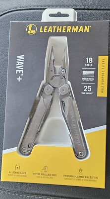 Leatherman Wave Plus 832531 Multi-Tool 18-in-1 Function Nylon Stainless Steel