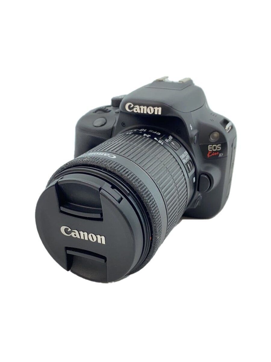 CANON SLR Digital Camera DSLR EOS Kiss X7 EF-S18-55 IS STM Lens Kit Used