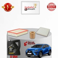 Set Service 3 Filter Und ÖL FüR Lexus Nx 200T 175KW 238CV Von 2014