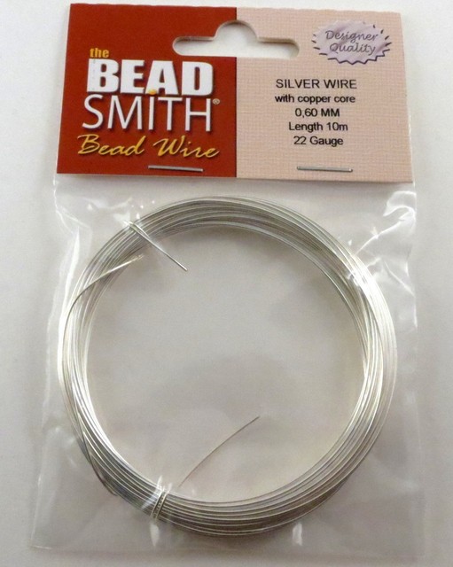 Beadsmith German Silver Wire Bead Copper Core 1428 gauge eBay