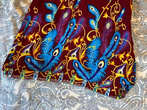 Camaroha Sutra Einheitsgröße bunte Hose mit breitem Bein zugeschnitten - TOLLER ZUSTAND - Bild 8 von 14