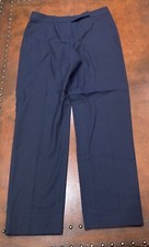 Giorgio Armani Black Label Women  s Virgin Wool Blend Pants Italy 38