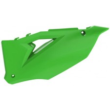 POLISPORT Pièces Latérales Compatible À Kawasaki Kxf 250 ab21 450 ab19 Vert