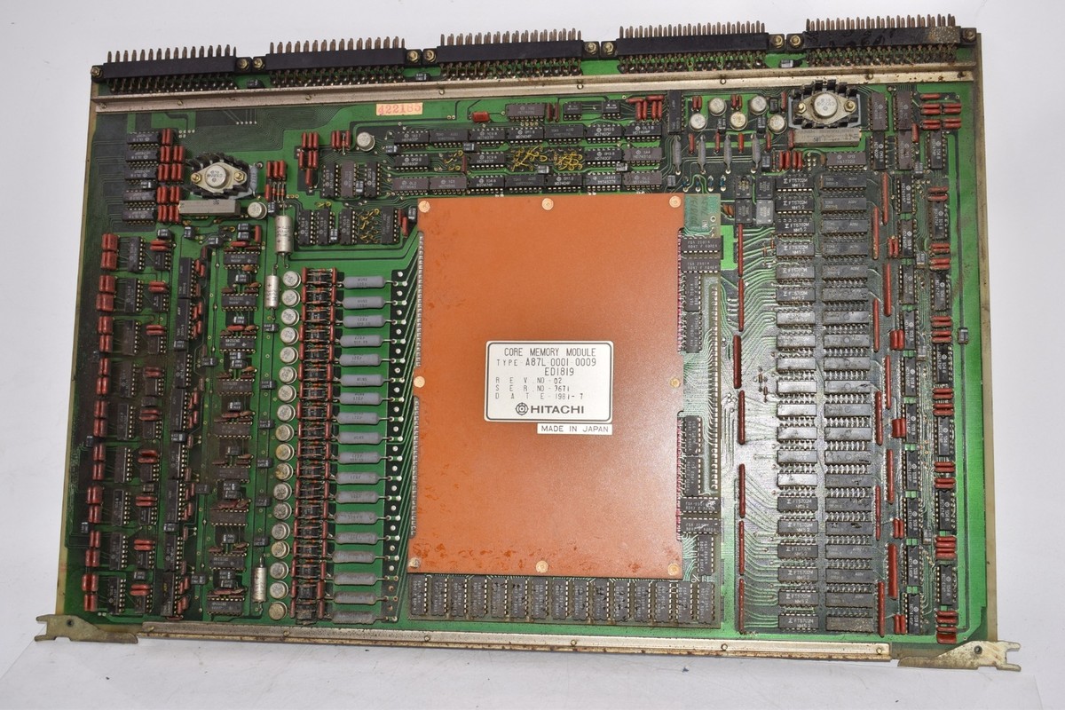HITACHI FANUC A87L-0001-0009 Core Memory Module Board EDI8I9 HITACHI FANUC A87L-0001-0009 Core Memory Module Board EDI8I9