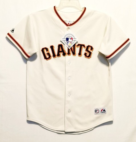 Vintage San Francisco Giants Barry Bonds Youth Jersey Majestic Size Large L NEW