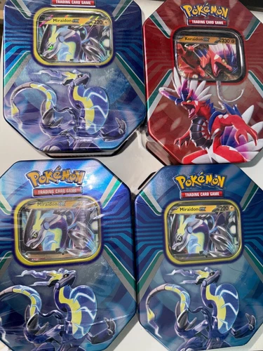 Pokemon TCG - Paldea Legends Tin (2023) - Koraidon/Miraidon EX - New