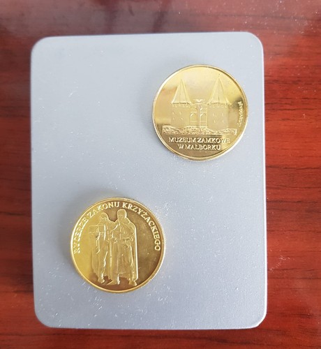 Monedas conmemorativas Castillo de Malbork 2012