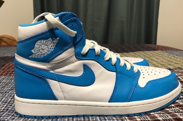 nike air jordan 1 retro high og unc