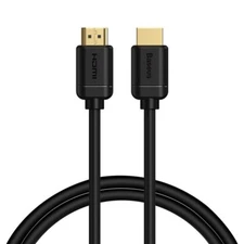 Cable Baseus Hdmi Hdmi Male (Male), Hdmi Male (Male), 2 M, Black