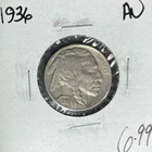 1936 BUFFALO NICKEL ~ AU ~NICE COIN~