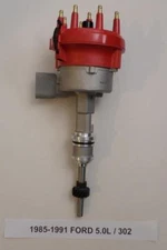 1985-1991 FORD 5.0L 302 EFI DISTRIBUTOR ELECTRIC FUEL INJECTION  RED NEW