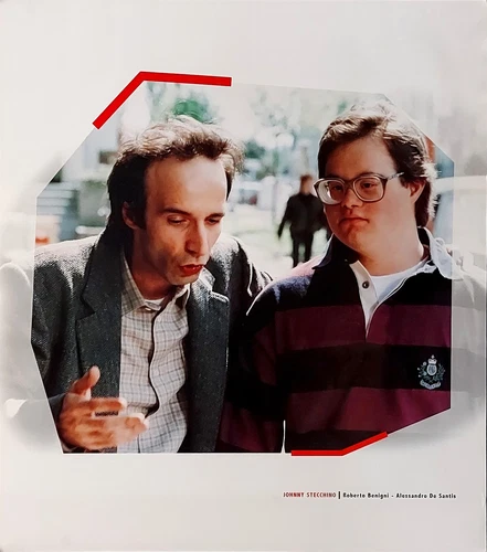 1991 * Locandina Fotobusta "Johnny Stecchino - Roberto Benigni, Nicoletta Brasch