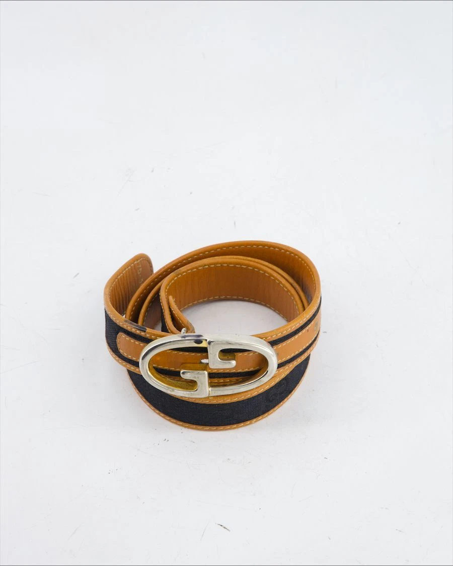 Gucci Accessorio Cintura Donna In Tela Col. Nero