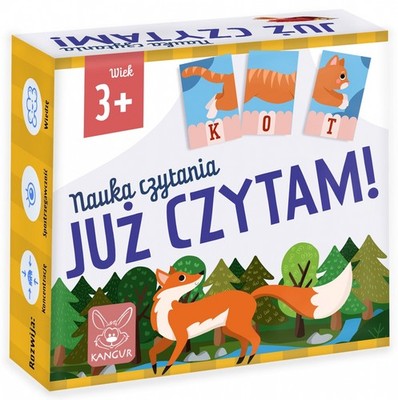 5905723444177 JUŻ CZYTAM 3 NAUKA CZYTANIA KANGUR