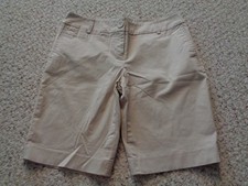 Women's ANN TAYLOR LOFT stone colored shorts, 4