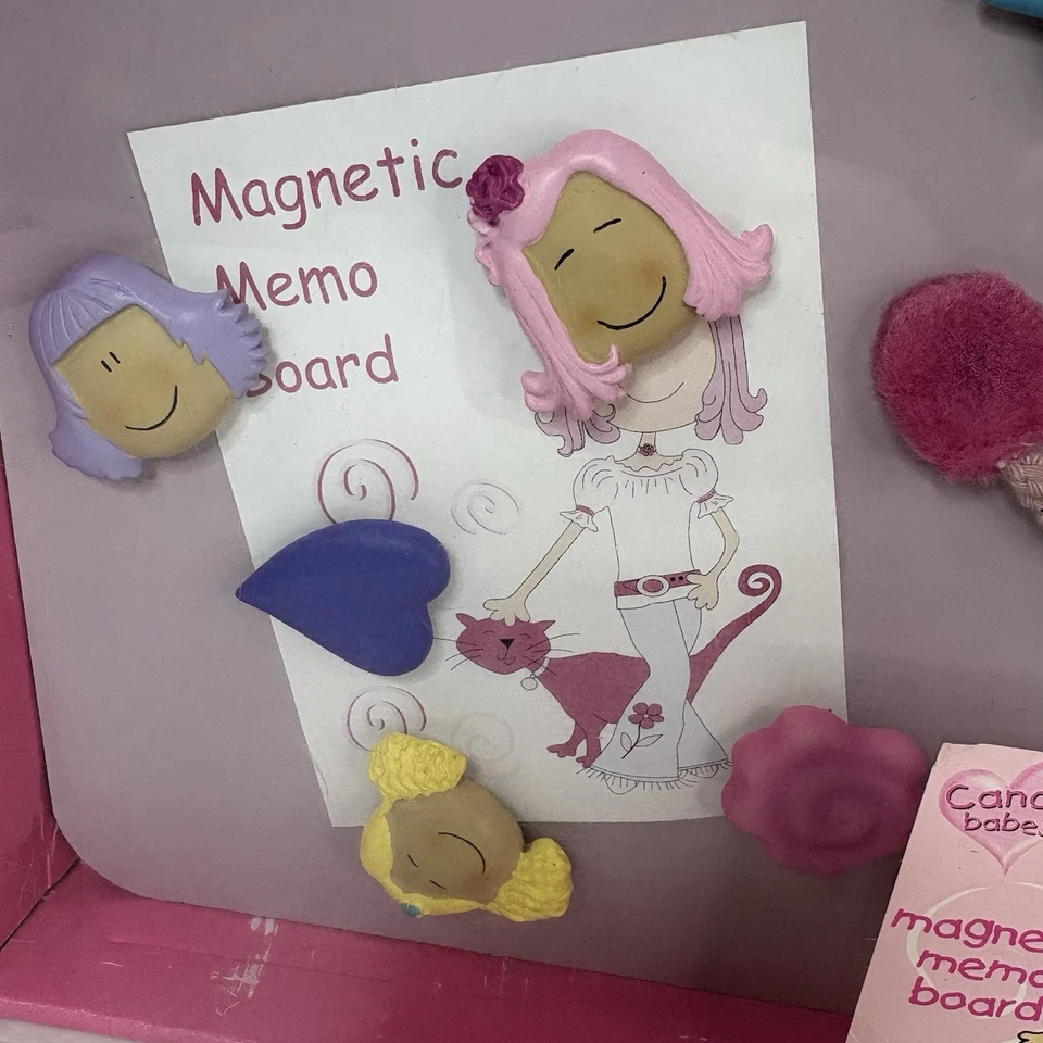 Y2K Bang On The Door Groovy Chick Candy Kisses Magnetic Memo Board Woolworths - Image 4 of 4