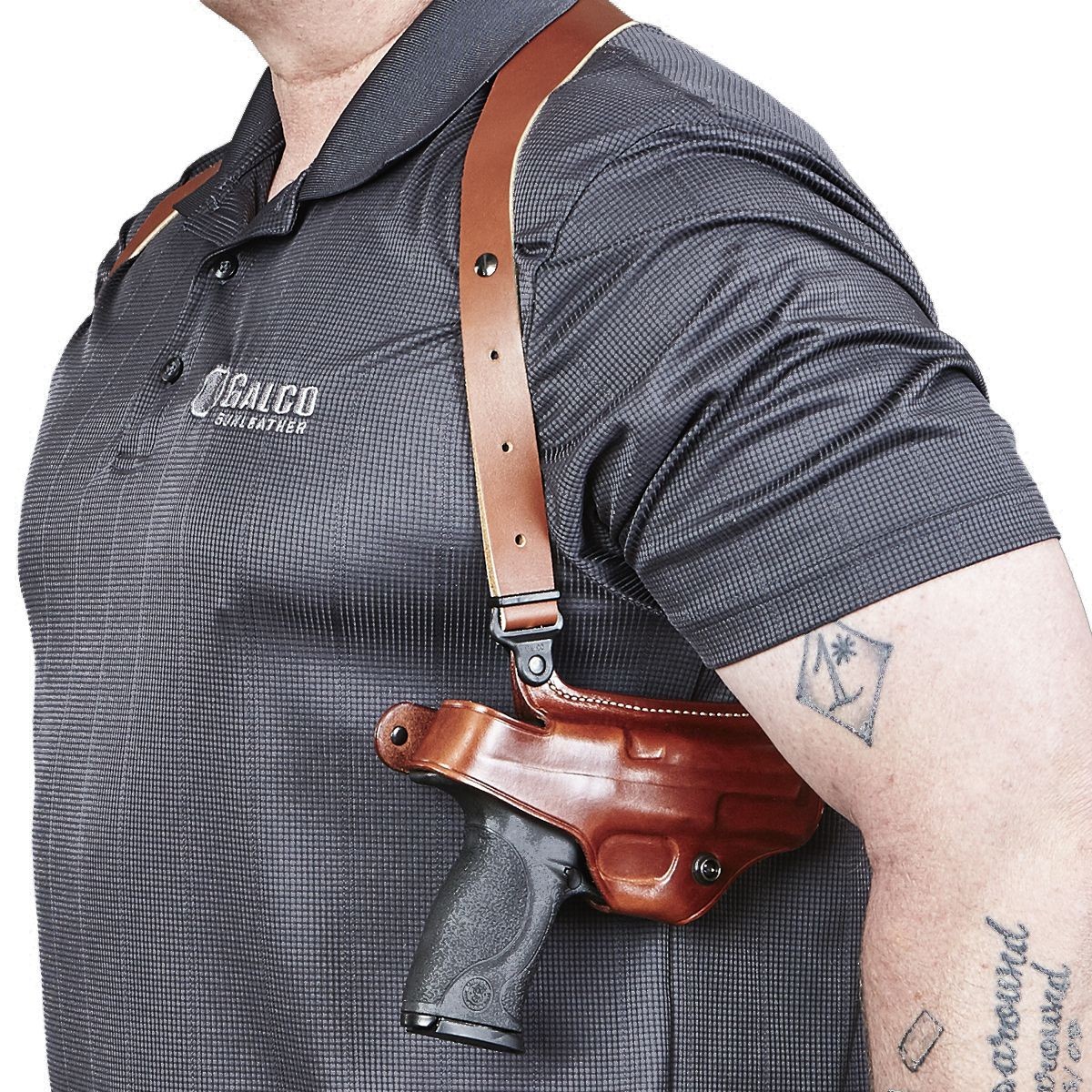 Galco Miami Classic II Shoulder Holster Right Hand Fits Sig