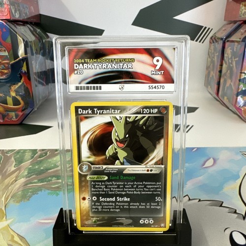 Dark Tyranitar graded ACE 9 for sale on eBay