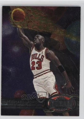 1997-98 Metal Universe Michael Jordan #23 HOF