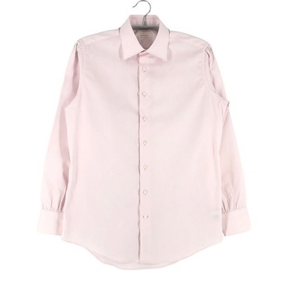 Suitsupply Ägyptische Baumwolle Rosa Formelle Solid Slim Fit Hemd Größe 40 -