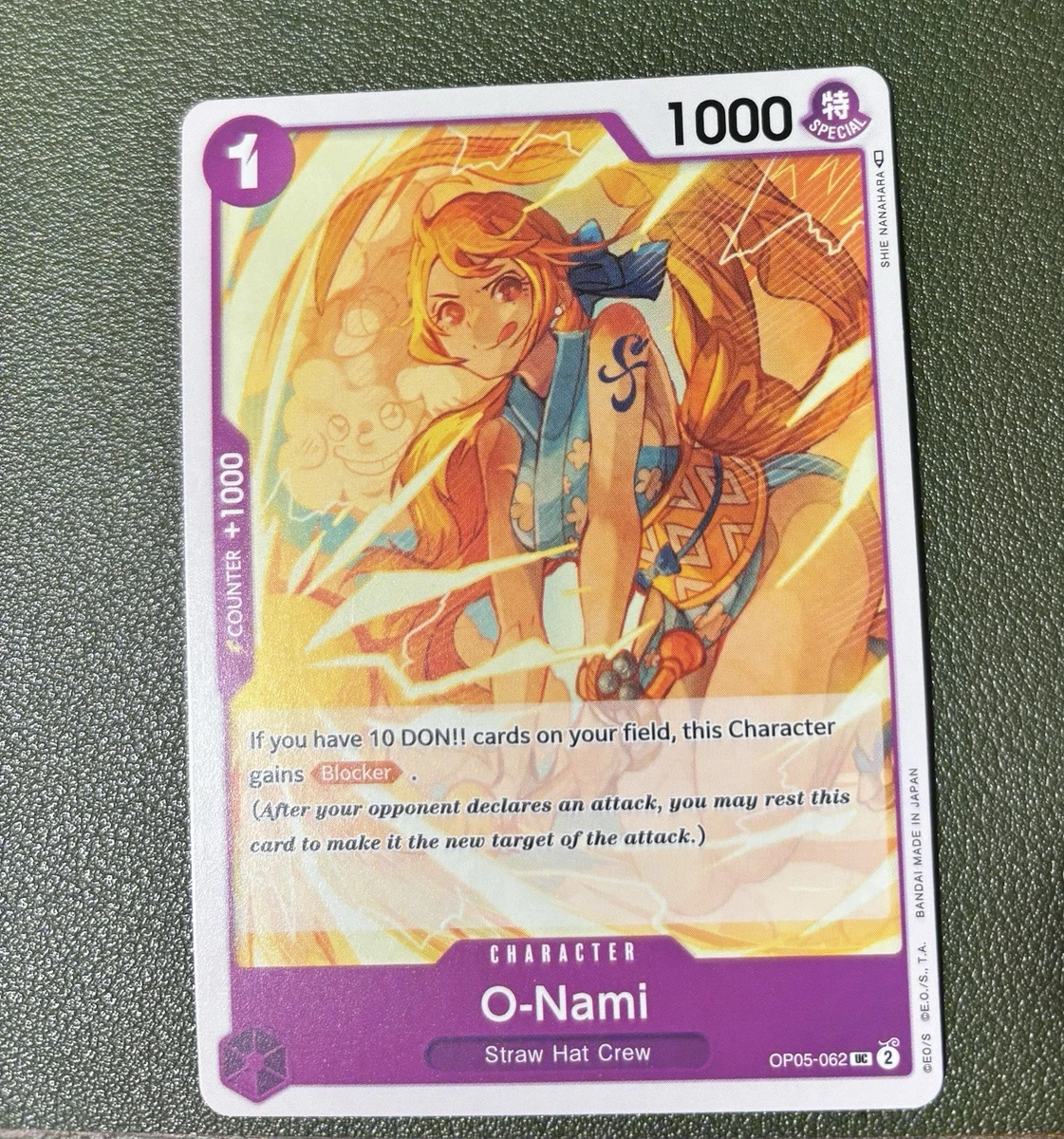 O-Nami OP05-062 Awakening of the New Era for sale | eBay