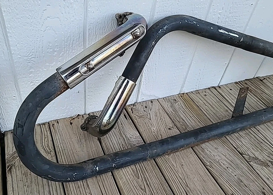 Silenciador de cabezal de escape Shadow Honda Vt1100c Vt1100 Vt 1986 Foto 2 de 4