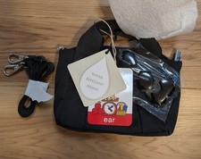 HELLO KITTY x ear Mini Resin Parts Waterproof Tote Bag Small Size