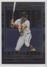 2021 Panini Contenders MVP Contenders Gold 11/99 Ronald Acuna Jr #MVP-RA o7m