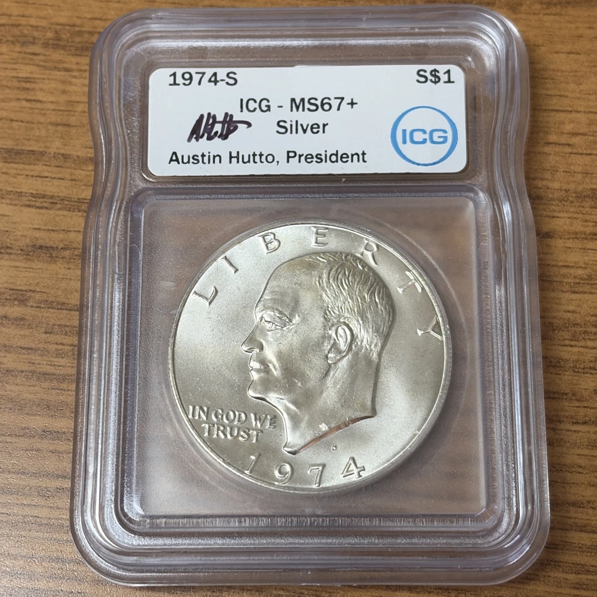 MS 67 Graded 1974 Eisenhower Dollars (1971-1978) for sale | eBay