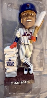 NY METS JUAN SOTO 40/30 BOBBLEHEAD SGA BASEBALL HOME RUNS STOLEN