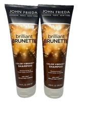 John Frieda Brilliant Brunette Color Vibrancy Shampoo 8.45oz 2 Pack Discontinued