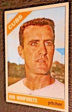 1966 TOPPS BASEBALL SET. #342 Bob Humphreys, Chicago Cubs, VGEX