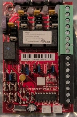 Life Safety Power C4 NERE Anti-Resettable I/O Board PCB Module Screw Terminal
