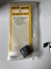 Weaver Mount Top Mount Base 42 Remington Mossberg (bn)
