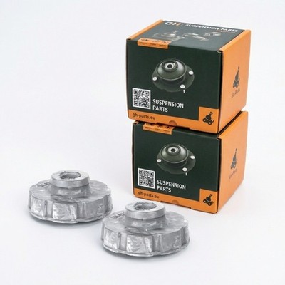 2x Federunterlage / Gummipad Hinten Rechts=Links Oben GH-624716