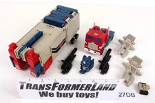 Optimus Prime 100% Complete Powermasters 1988 Vintage Hasbro G1 Transformers