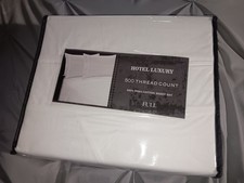 Set lenzuola 100% cotone Pima 500 fili ct. taglia matrimoniale/completo nuovo in confezione