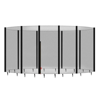 BAUNSAL Sicherheitsnetz für 10 Netzstangen am Trampolin 427 - 430 cm - Netz (JS+EXD-S)