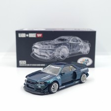 Mini-GT Nissan Skyline Gt-r (r34) N 94 Kaido Works Greddy V1 Coupe 2007 1:64 KHMG074