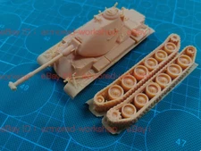 3D Printed 1/72 M series MIIY white board turret heavy tank Unpainted
