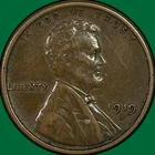 1919-S Lincoln Wheat Cent Choice Extremely Fine XF+ Coin #40120