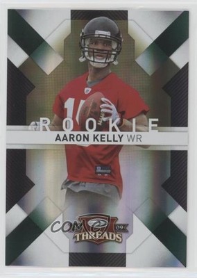 2009 Donruss Threads Century Proof Green 37/100 Aaron Kelly #102 Rookie RC 1u4