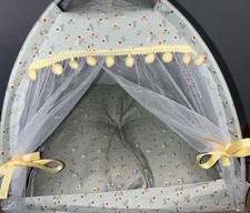 Pet Dog Cat Bed Puppy Cushion Tent New Could Use For Kids Dollhouse Camp