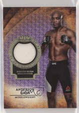 2018 Topps UFC Knockout Tier One Relics Purple /25 Anderson Silva #TOR-AS 0c3