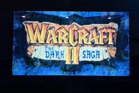 WarCraft II: The Dark Saga (Sega Saturn, 1997) DISC ONLY w/ Vidpro Card Toysrus