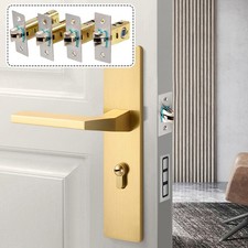 Tubular Latch Internal Bolt Facility Sprung Catch Forked For Internal Doors