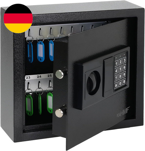 HMF Schlüsseltresor Mit Zahlencode, Schlüsselsafe Mit